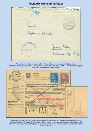 PERZEKUCE ŽIDOVSKÉHO NÁRODA V PROTEKTORÁTU ČECHY A MORAVA A GHETO TEREZÍN V POŠTOVNÍCH DOKUMENTECH (anglická verze) – list 77