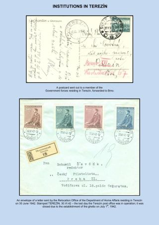 PERZEKUCE ŽIDOVSKÉHO NÁRODA V PROTEKTORÁTU ČECHY A MORAVA A GHETO TEREZÍN V POŠTOVNÍCH DOKUMENTECH (anglická verze) – list 78