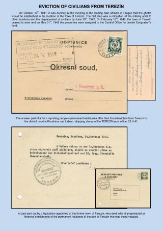 PERZEKUCE ŽIDOVSKÉHO NÁRODA V PROTEKTORÁTU ČECHY A MORAVA A GHETO TEREZÍN V POŠTOVNÍCH DOKUMENTECH (anglická verze) – list 81