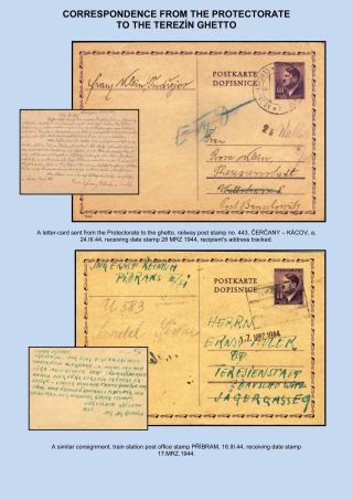 PERZEKUCE ŽIDOVSKÉHO NÁRODA V PROTEKTORÁTU ČECHY A MORAVA A GHETO TEREZÍN V POŠTOVNÍCH DOKUMENTECH (anglická verze) – list 85