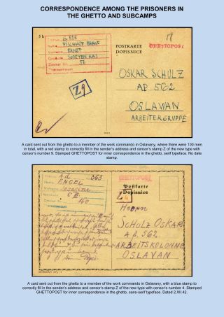 PERZEKUCE ŽIDOVSKÉHO NÁRODA V PROTEKTORÁTU ČECHY A MORAVA A GHETO TEREZÍN V POŠTOVNÍCH DOKUMENTECH (anglická verze) – list 92