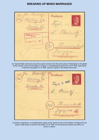 VERFOLGUNG DES JÜDISCHES VOLKERS IN DAS PROTEKTORAT BÖHMEN UND MÄHRED UND DIE THERESIENTADT GHETTO IN POSTDOKUMENTEN (Englisch Version) – Blatt 101