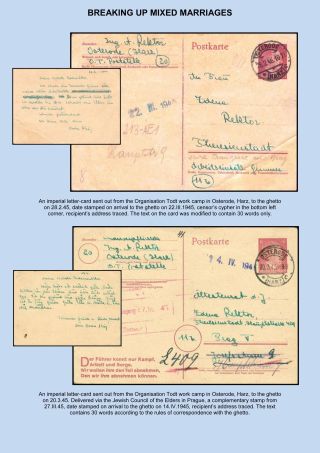 VERFOLGUNG DES JÜDISCHES VOLKERS IN DAS PROTEKTORAT BÖHMEN UND MÄHRED UND DIE THERESIENTADT GHETTO IN POSTDOKUMENTEN (Englisch Version) – Blatt 104