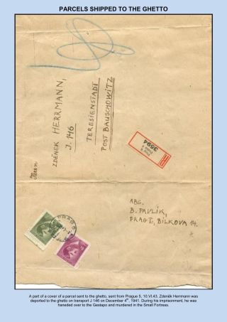 VERFOLGUNG DES JÜDISCHES VOLKERS IN DAS PROTEKTORAT BÖHMEN UND MÄHRED UND DIE THERESIENTADT GHETTO IN POSTDOKUMENTEN (Englisch Version) – Blatt 142