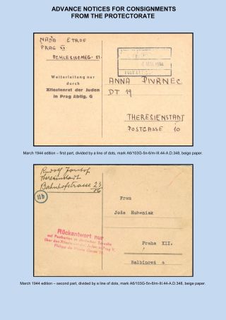 VERFOLGUNG DES JÜDISCHES VOLKERS IN DAS PROTEKTORAT BÖHMEN UND MÄHRED UND DIE THERESIENTADT GHETTO IN POSTDOKUMENTEN (Englisch Version) – Blatt 157