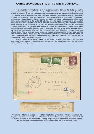 VERFOLGUNG DES JÜDISCHES VOLKERS IN DAS PROTEKTORAT BÖHMEN UND MÄHRED UND DIE THERESIENTADT GHETTO IN POSTDOKUMENTEN (Englisch Version) – Blatt 164