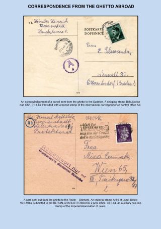 VERFOLGUNG DES JÜDISCHES VOLKERS IN DAS PROTEKTORAT BÖHMEN UND MÄHRED UND DIE THERESIENTADT GHETTO IN POSTDOKUMENTEN (Englisch Version) – Blatt 165