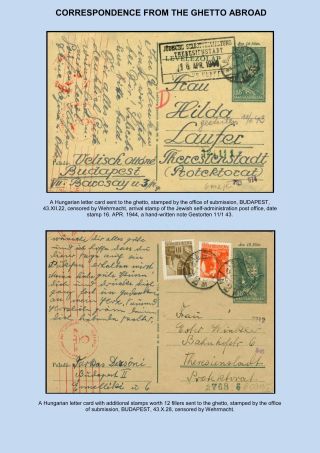 VERFOLGUNG DES JÜDISCHES VOLKERS IN DAS PROTEKTORAT BÖHMEN UND MÄHRED UND DIE THERESIENTADT GHETTO IN POSTDOKUMENTEN (Englisch Version) – Blatt 169