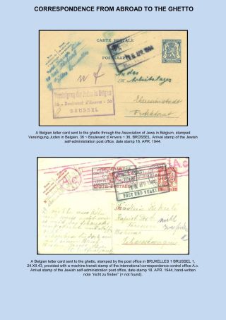 VERFOLGUNG DES JÜDISCHES VOLKERS IN DAS PROTEKTORAT BÖHMEN UND MÄHRED UND DIE THERESIENTADT GHETTO IN POSTDOKUMENTEN (Englisch Version) – Blatt 176