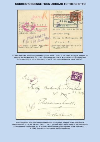 PERZEKUCE ŽIDOVSKÉHO NÁRODA V PROTEKTORÁTU ČECHY A MORAVA A GHETO TEREZÍN V POŠTOVNÍCH DOKUMENTECH (anglická verze) – list 178