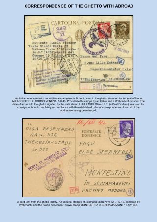 PERZEKUCE ŽIDOVSKÉHO NÁRODA V PROTEKTORÁTU ČECHY A MORAVA A GHETO TEREZÍN V POŠTOVNÍCH DOKUMENTECH (anglická verze) – list 180