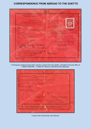 PERZEKUCE ŽIDOVSKÉHO NÁRODA V PROTEKTORÁTU ČECHY A MORAVA A GHETO TEREZÍN V POŠTOVNÍCH DOKUMENTECH (anglická verze) – list 182