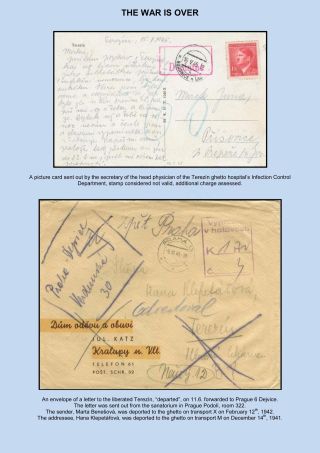PERZEKUCE ŽIDOVSKÉHO NÁRODA V PROTEKTORÁTU ČECHY A MORAVA A GHETO TEREZÍN V POŠTOVNÍCH DOKUMENTECH (anglická verze) – list 190