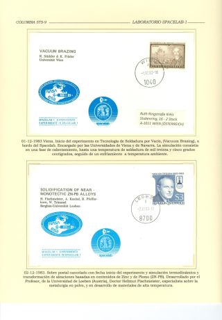 LABORATORY SPACE SPACELAB 1983-1998 – sheet 24