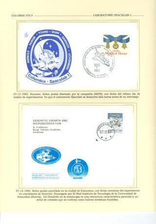 LABORATORY SPACE SPACELAB 1983-1998 – sheet 27