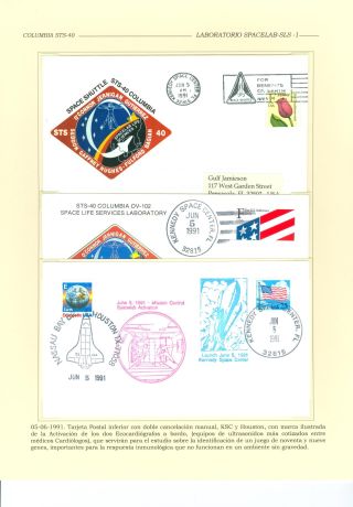 KOSMICKÁ LABORATOŘ SPACELAB 1983-1998 – list 43