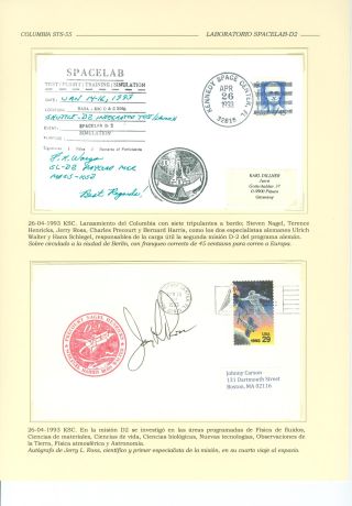 KOSMICKÁ LABORATOŘ SPACELAB 1983-1998 – list 55