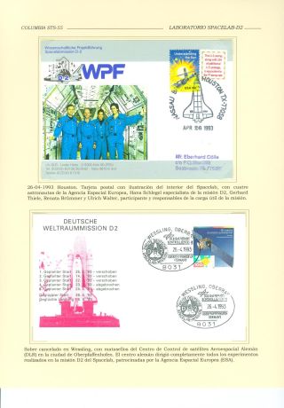 KOSMICKÁ LABORATOŘ SPACELAB 1983-1998 – list 56