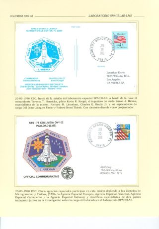 KOSMICKÁ LABORATOŘ SPACELAB 1983-1998 – list 72