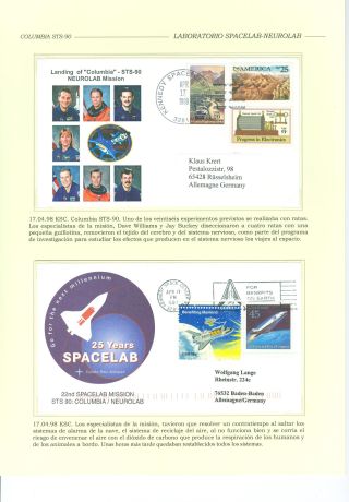KOSMICKÁ LABORATOŘ SPACELAB 1983-1998 – list 76