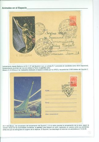 ZVÍŘATA VE VESMÍRU – list 3