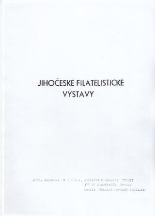 JIHOČESKÉ FILATELISTICKÉ VÝSTAVY – list 1