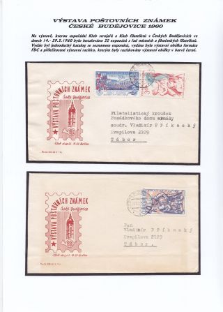 JIHOČESKÉ FILATELISTICKÉ VÝSTAVY – list 19