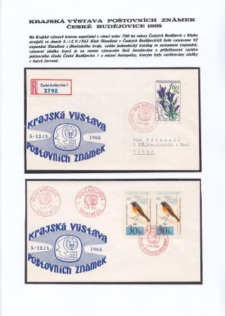 JIHOČESKÉ FILATELISTICKÉ VÝSTAVY – list 23
