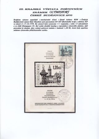 JIHOČESKÉ FILATELISTICKÉ VÝSTAVY – list 29