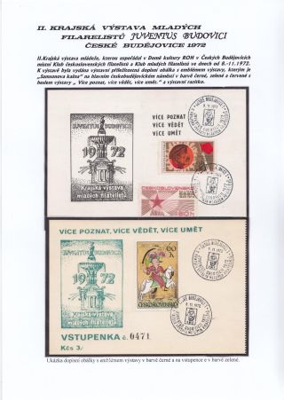 JIHOČESKÉ FILATELISTICKÉ VÝSTAVY – list 40