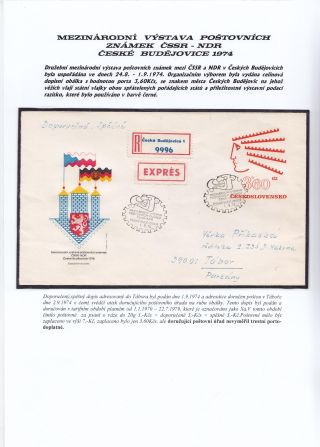JIHOČESKÉ FILATELISTICKÉ VÝSTAVY – list 45