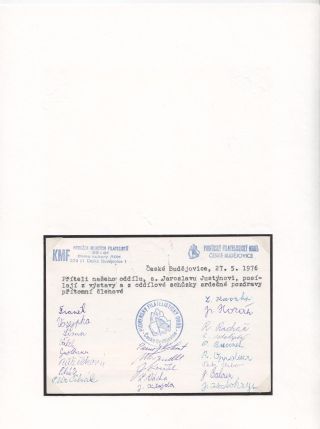 JIHOČESKÉ FILATELISTICKÉ VÝSTAVY – list 58