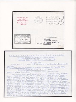 JIHOČESKÉ FILATELISTICKÉ VÝSTAVY – list 60