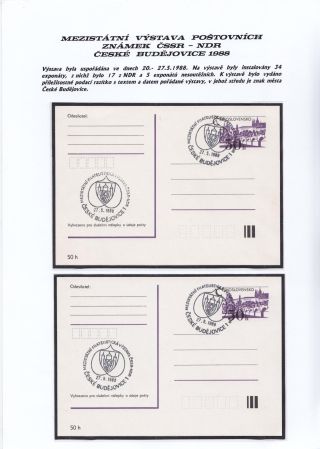 JIHOČESKÉ FILATELISTICKÉ VÝSTAVY – list 65