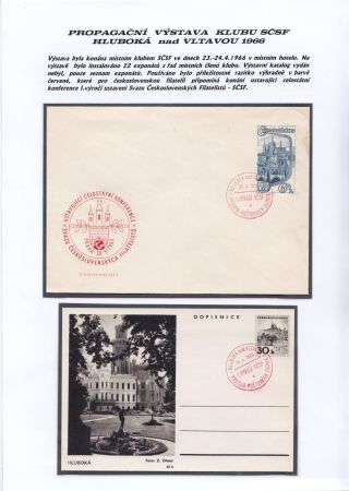 JIHOČESKÉ FILATELISTICKÉ VÝSTAVY – list 79