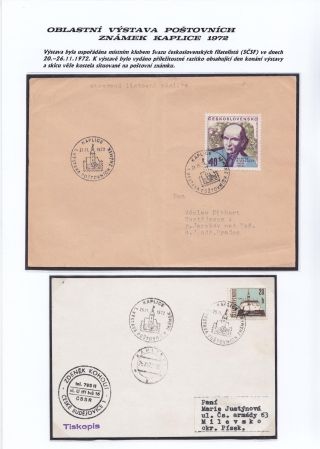 PHILATELIC EXHIBITIONS IN SOUTHERN BOHEMIA – sheet 85