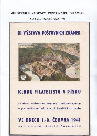 PHILATELIC EXHIBITIONS IN SOUTHERN BOHEMIA – sheet 95