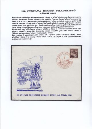 PHILATELIC EXHIBITIONS IN SOUTHERN BOHEMIA – sheet 96