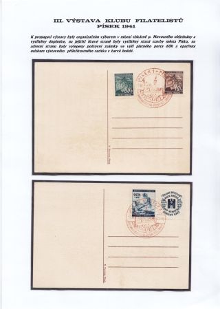 JIHOČESKÉ FILATELISTICKÉ VÝSTAVY – list 99