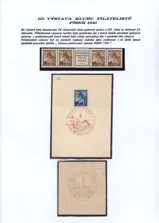 JIHOČESKÉ FILATELISTICKÉ VÝSTAVY – list 100