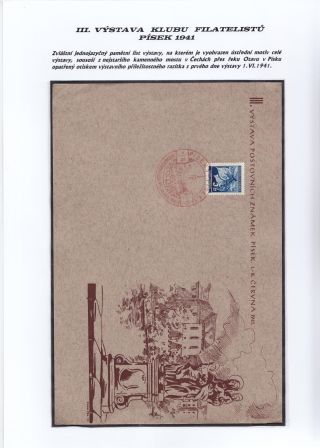 JIHOČESKÉ FILATELISTICKÉ VÝSTAVY – list 103