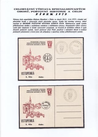 JIHOČESKÉ FILATELISTICKÉ VÝSTAVY – list 112