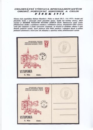 JIHOČESKÉ FILATELISTICKÉ VÝSTAVY – list 114