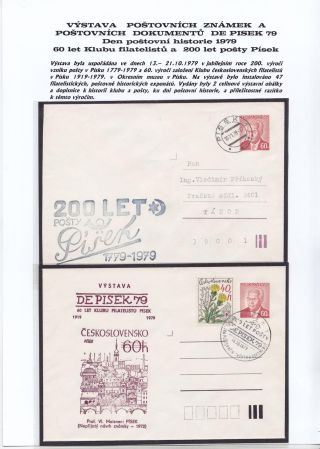 JIHOČESKÉ FILATELISTICKÉ VÝSTAVY – list 128