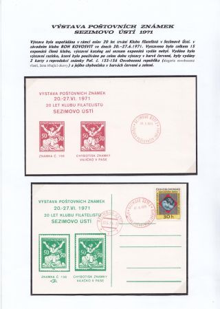JIHOČESKÉ FILATELISTICKÉ VÝSTAVY – list 136