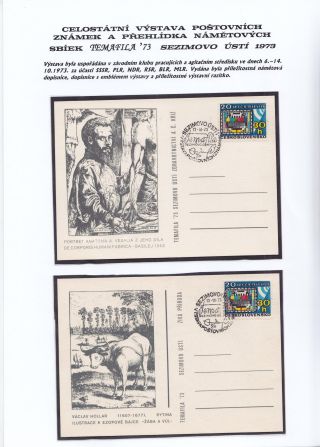 JIHOČESKÉ FILATELISTICKÉ VÝSTAVY – list 143