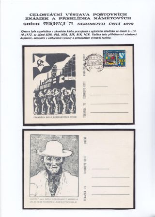 JIHOČESKÉ FILATELISTICKÉ VÝSTAVY – list 144