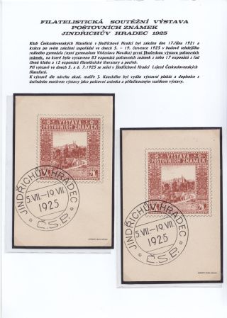 VÝSTAVY V JINDŘICHOVĚ HRADCI – list 4