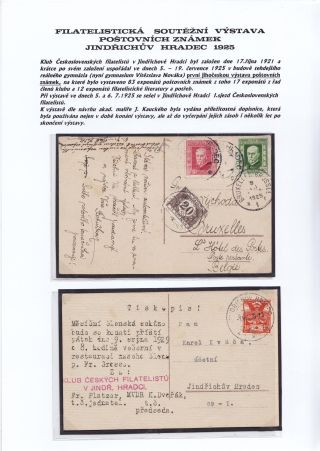 VÝSTAVY V JINDŘICHOVĚ HRADCI – list 7