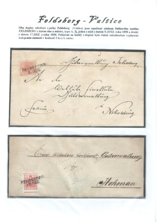POŠTOVNÍ HISTORIE VALTICKA – list 8